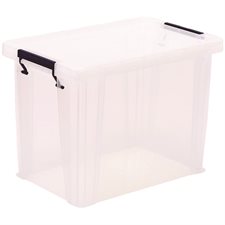 Boîte de rangement en plastique