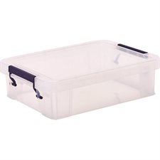 Boîte de rangement en plastique