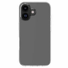 Étui transparent gel skin pour iPhone 16