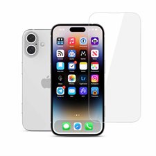 Protecteur d'écran en verre pour iPhone 16 Plus