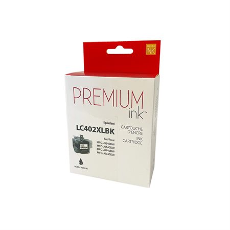 Cartouche de toner compatible avec Brother LC402XLBKS
