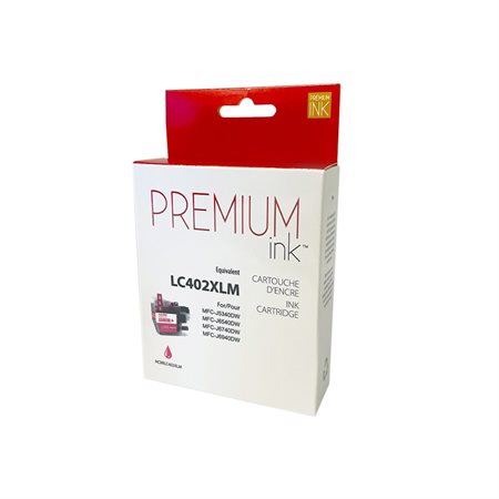 Cartouche de toner compatible avec Brother LC402XLMS