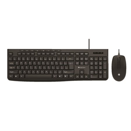 Kit clavier et souris filaire bilingue Intekview
