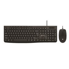 Kit clavier et souris filaire bilingue Intekview