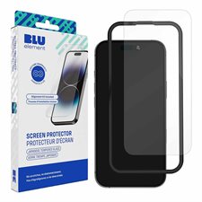 Protecteur d'écran en verre pour iPhone 16 / 15
