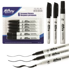 Assortiment de marqueurs permanents