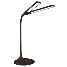 Lampe de bureau DEL pivot