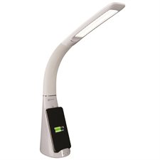 Lampe de bureau à DEL désinfectante et purifiante avec chargement sans fil