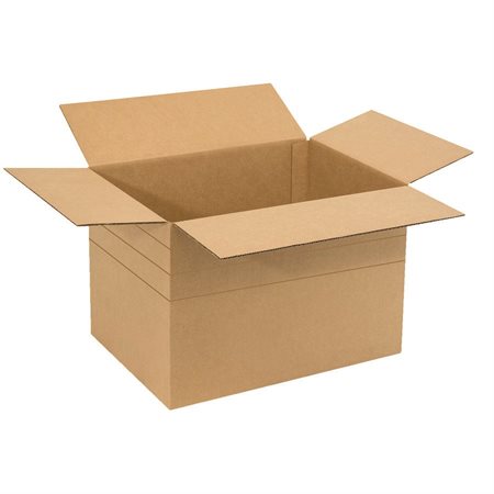 Boîte en carton ondulé kraft
