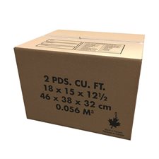 Boîte en carton ondulé kraft