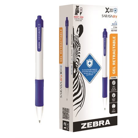 Stylo gel Sarasa Dry X20