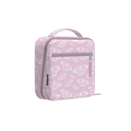 BOITE A LUNCH 5L PAPILLON ROSE