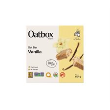 Barres d'avoine à la vanille