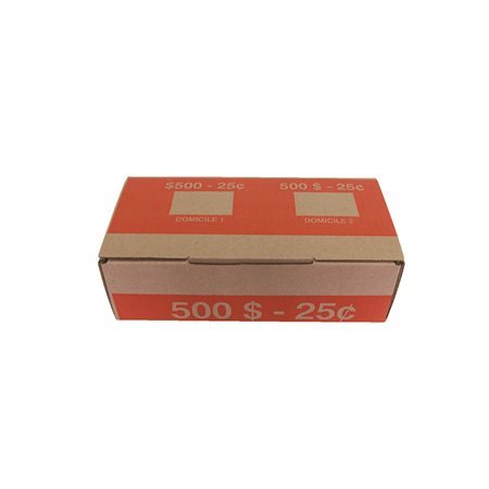 Boîtes à monnaie prédécoupées