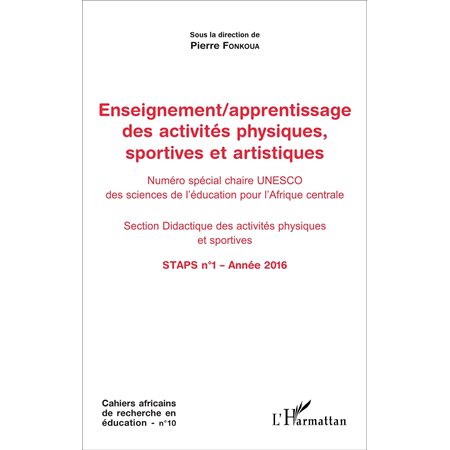 Enseignement  /  apprentissage des activités physiques, sportives et artistiques