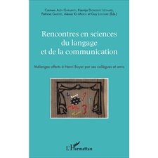 Rencontres en sciences du langage et de la communication