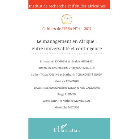 Le management en Afrique : entre universalité et contingence