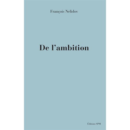 De l'ambition