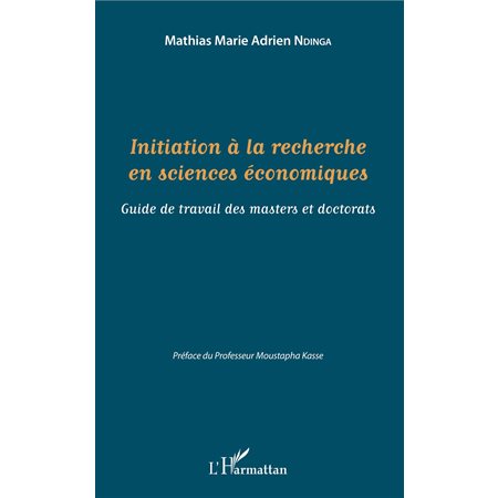 Initiation à la recherche en sciences économiques