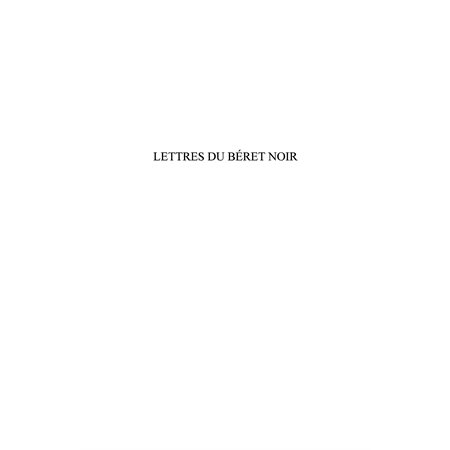 Lettres du béret noir