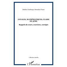 Annales mathématiques classede 3e