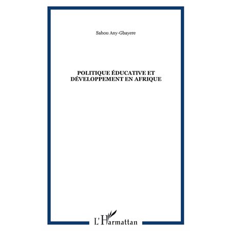 Politique éducative et développement en