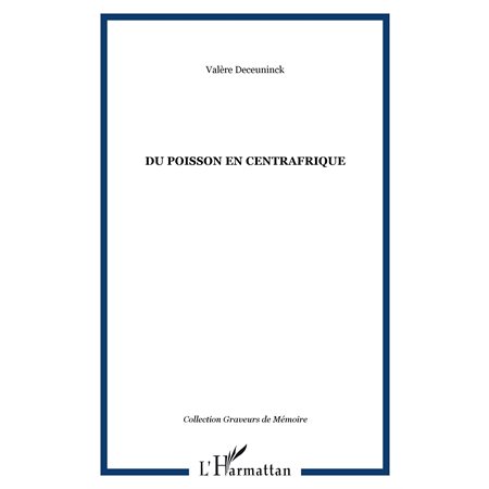 Du poisson en centrafrique