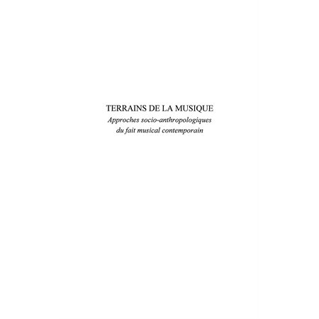 Terrains de la musique