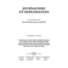 Journalisme et dépendance