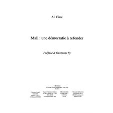 Mali une démocratie à refonder