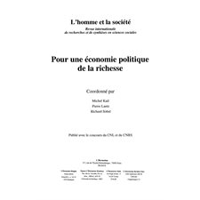 Pour une économie politique derichesse