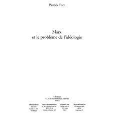 Marx et le problème de l'idéologie