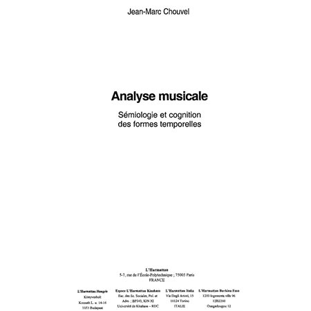 Analyse musicale