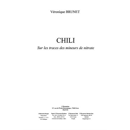 Chili sur les traces des mineurs de nitr