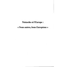 Nietzsche et l'europe