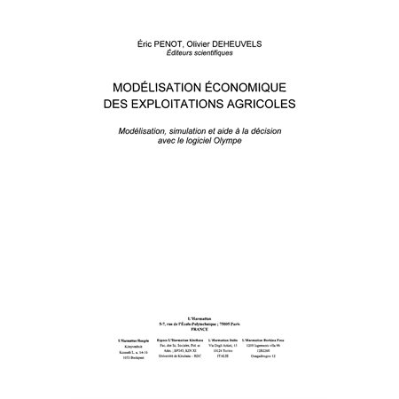 Modélisation économique des explotations