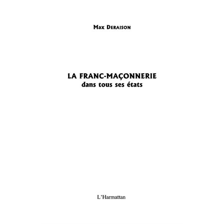 Franc-maçonnerie dans tous sesétats