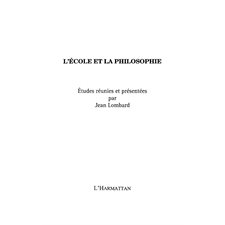 école et la philosophie