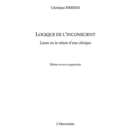 Logique de l'inconscient lacanou la rai