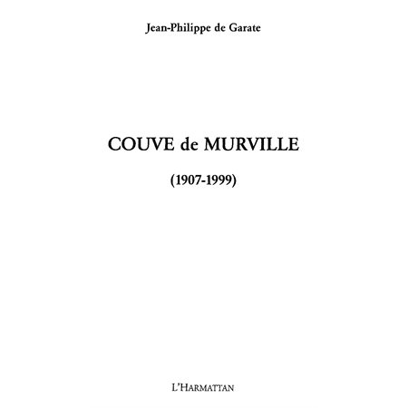 Couve de murville 1907-1999