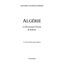 Algérie le mouvement citoyende kabylie