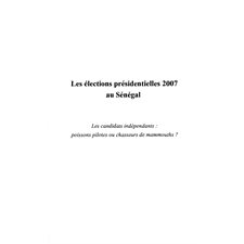 élections présidentielles 2007au sénéga