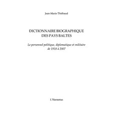 Dictionnaire biographique des pays baltes