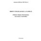 Droit congolais de la famille - filiation, régimes matrimoni