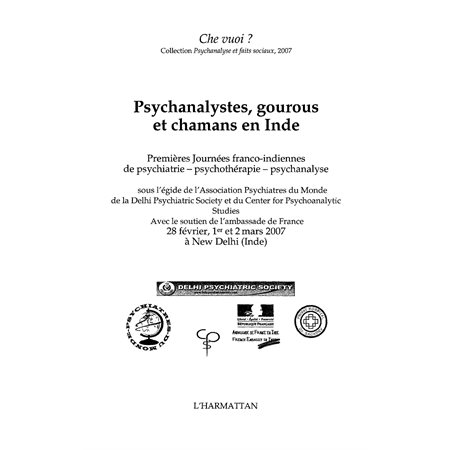 Psychanalystes,gourous,chamansen Inde