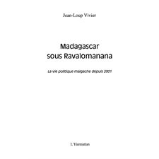 Madagascar sous ravalomanana