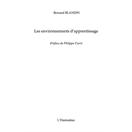 Environnements d'apprentissageLes