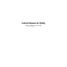 Gabriel Bonnot de Mably - 1751-1783