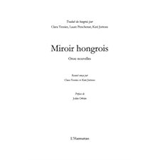 Miroir hongrois - onze nouvelles - recue