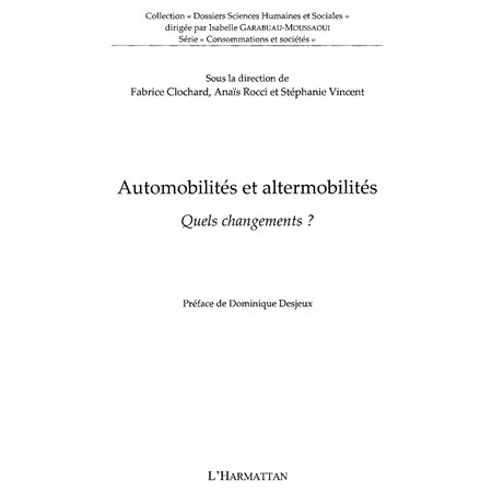 Automobilités et altermobilités - quels